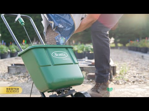 Scotts® EasyGreen Rotary Spreader - How To Use