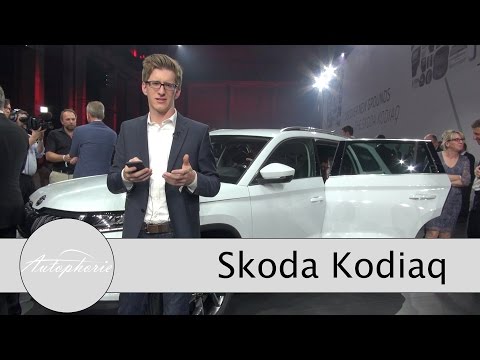 World Premiere: 2017 Skoda Kodiaq Vorstellung / 7-Sitzer SUV Check (ENGLISH Subtitles) - Autophorie
