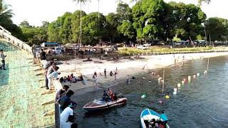 preview picture of video 'Virall pantai pasir mayang di kabupaten tanah grogot kaltim'