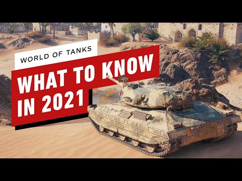 Part of a video titled What to Know About World of Tanks in 2021 (PC) - YouTube