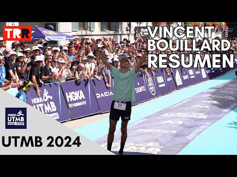Resumen de la carrera de Vincent Bouillard, el ingeniero que ganó a todos los élite - UTMB 2024