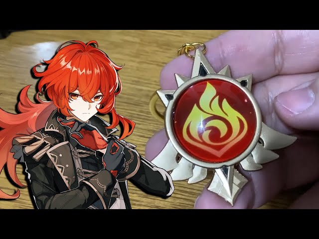 Vídeo relacionado con UTIEHD Genshin Impact Vision - Paquete de 7 llaveros de anime, para fans de la colección y Genshin, Multi 7pcs, L