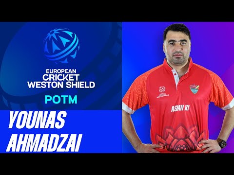 POTM Match 2: Y.Ahmadzai - ASIA vs EUR | Highlights | Weston Shield, 2025 | 19 Feb 2025 | WS25.002