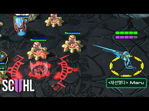 Maru's NUKES vs. Parting - Starcraft 2