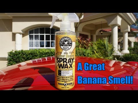 Chemical Guys Blazin Banana Spray Wax Review on my Nissan GTR.