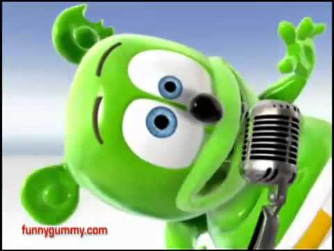 Video thumbnail for The Gummy Bear Song German (Ich bin dein Gummibär)