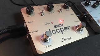 Video thumbnail for DONNER - DELUXE LOOPER PEDAL by The Tone King