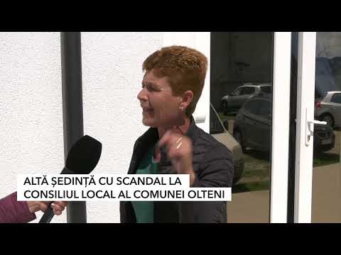 ALTĂ ȘEDINȚĂ CU SCANDAL LA CONSILIUL LOCAL AL COMUNEI OLTENI