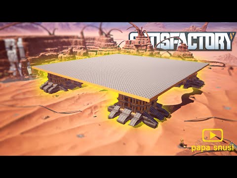 How to Transition to MEGA BASE, Satisfactory Lets Play S2 E06, Update 3 Early Access Gameplay