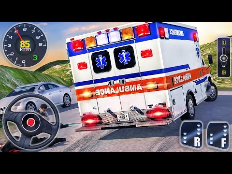 Ambulance Rescue Driving Simulator - Offroad Emergency Hero Van Drive - Android GamePlay