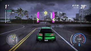 NFS Heat  RUN#17 サーキット　リアクション