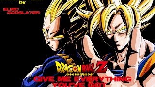 Dragon Ball Z AMV - Give Me Everything You've Got - Blue Stahli