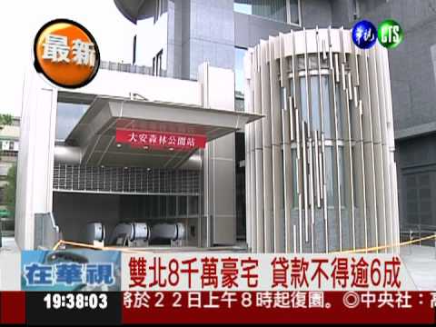 央行再打房! 豪宅貸款不得逾6成