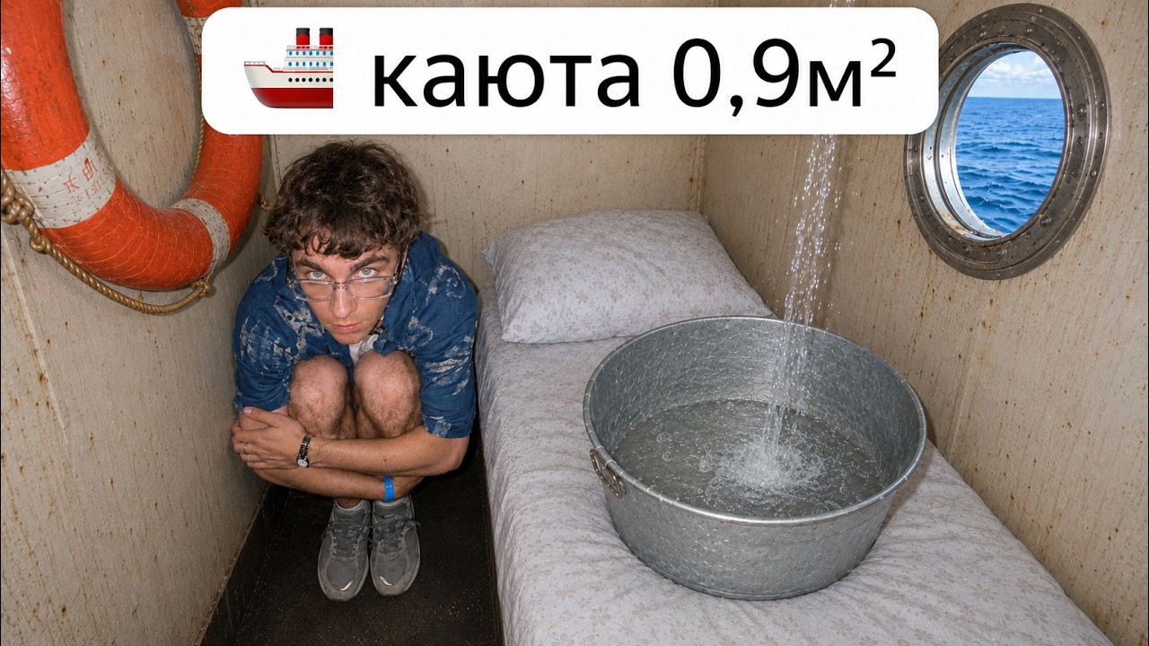 Я проверил самый ДЕШЁВЫЙ круиз в России... (2 часть)
