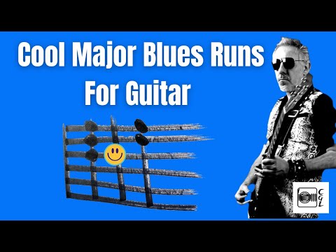 Easy and cool major blues licks - One simple pattern