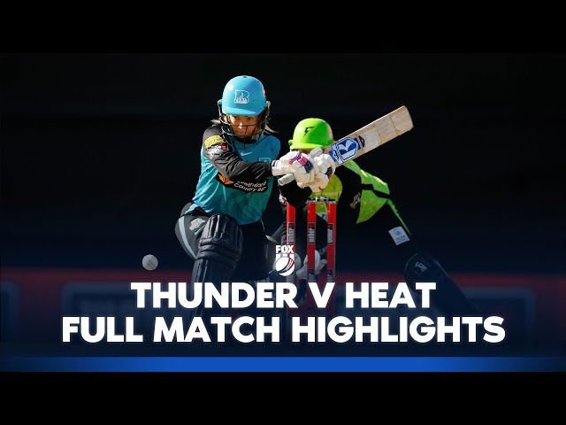 Brisbane Heat Women v Sydney Thunder Women | Full Match Highlights I 07/11/24 Brisbane Heat Women v Sydney Thunder Women | Full Match Highlights I 07/11/24