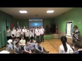 6 Б класс 35 школа Владивосток конкурс инсценированной песни 