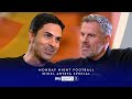 Mikel Arteta reviews his Arsenal career with Jamie Carragher | MNF Special Part 1