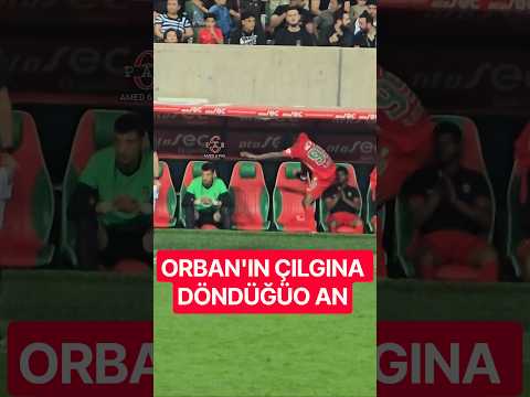 Orban çıldırdı, Besnik hoca bir baba gibi teselli etti. #amedspor #football #keşfet #soccer #futbol