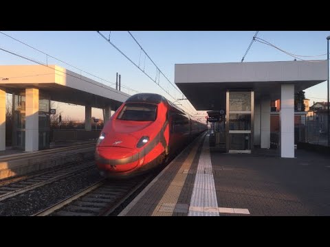 ETR 600 FRECCIAROSSA 8884 LECCE-MILANO CENTRALE HIGHSPEED TRANSIT