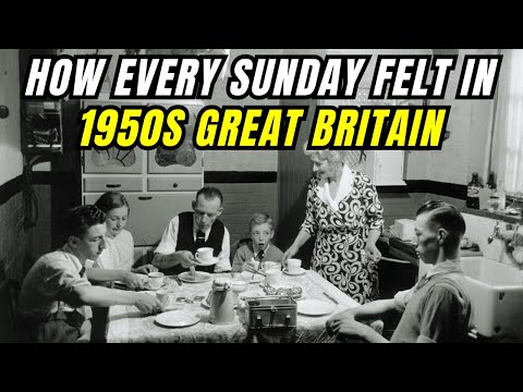 What SUNDAYS Really Looked Like in 1950s BRITAIN