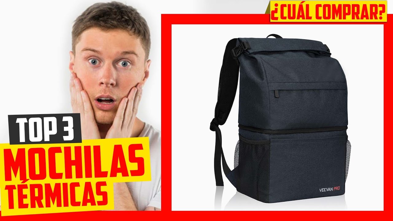 🥘 Mejor MOCHILA TÉRMICA para 🍺 Comida y Bebidas | ▶Amazon 2019◀ | Como una Nevera Portátil