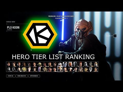 NEW BATTLEFRONT EXPANDED HERO TIER LIST | HvV #1347 | Star Wars Battlefront 2