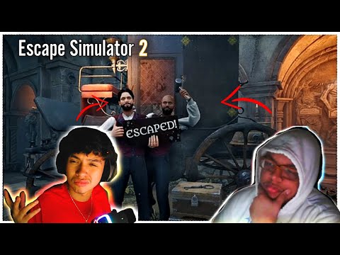 These puzzles had us STRUGGLING. (With draAGoony) | Escape Simulator 2