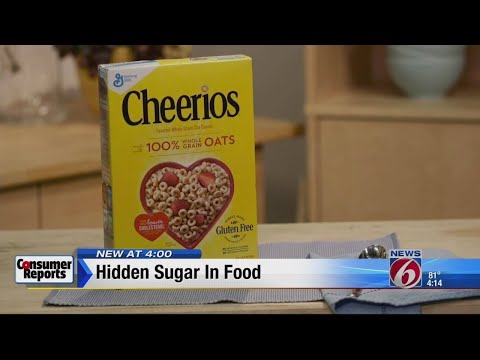 Hiding sugar in food