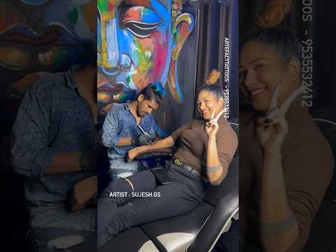 Pavi povappa’s tattoo #artistsujesh #trending #artefacttattoos #tattoo #biggbosskannadas10 #newsong