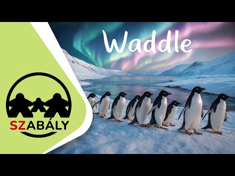 Játékszabály: WADDLE - d3meeples