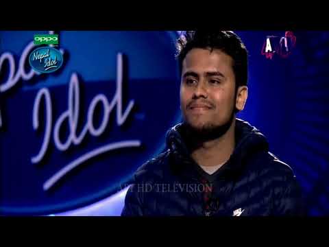 Sujan Chapagain first audition in Nepal Idol