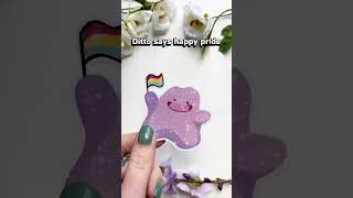happy pride! stickers are available in my shop for the month of June! #pokemon #pride