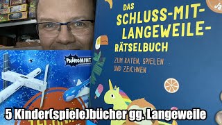 Kinderbücher / Spielebücher gegen Langeweile (Moses) - 5 bis 9 Jahre