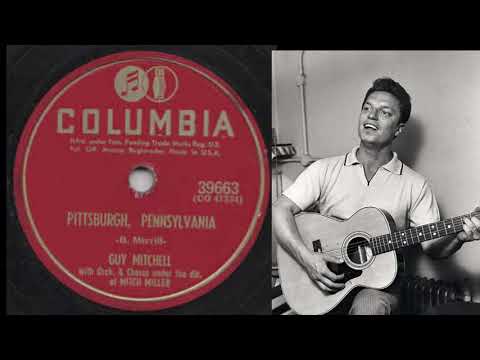 Guy Mitchell   Pittsburgh Pennsylvania 1952 STEREO