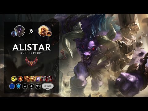 Alistar Support vs Leona - EUW Grandmaster Patch 12.14