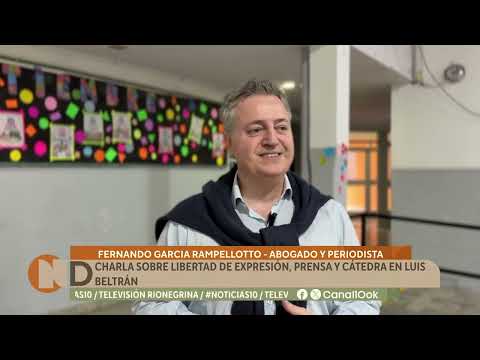 Charla sobre libertad de expresión, prensa y cátedra en Luis Beltrán