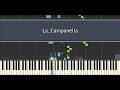 La Campanella Paganini Version Piano Tutorial Synthesia