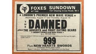 THE DAMNED - Don't Cry Wolf   "Live" Sundown, London, August 18th 1977