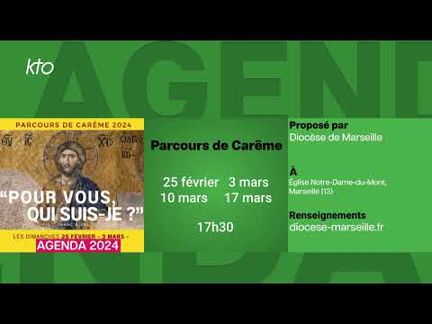 Agenda du 16 février 2024