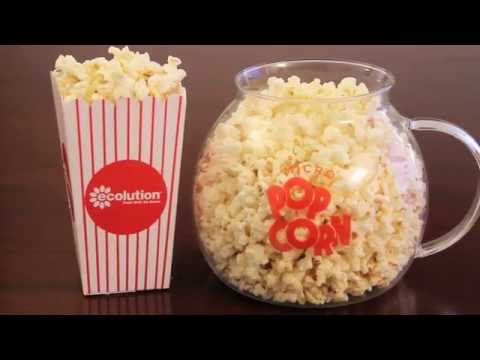 Ecolution Micro-Pop Glass Popcorn Maker