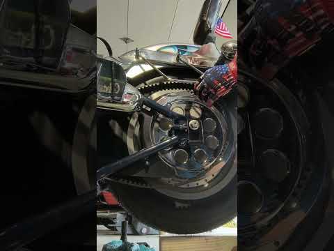 Install Softail belt the easy way!