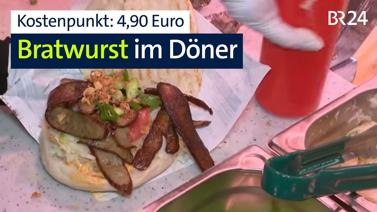 Kann das schmecken? Bratwurst im Döner | BR24
