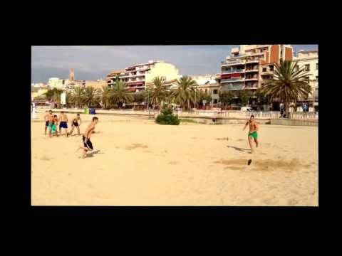 Go Harder: júnior A CB Cerdanyola entrenamiento de velocidad en la playa