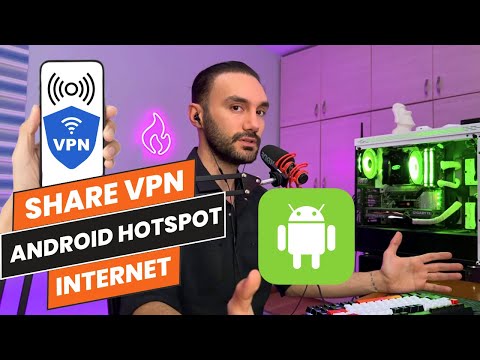 How To Share Android VPN Hotspot | Share Internet (NO ROOT✅)