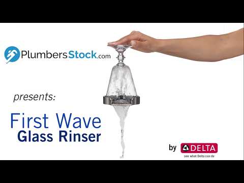 First Wave Glass Rinser by Delta - Plumbersstock.com