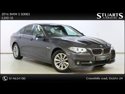 2016 BMW 5 SERIES 520D SE