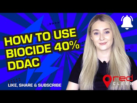 How to use biocide DDAC 40%