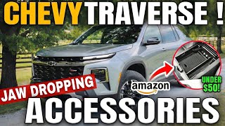Top 15 Chevrolet Traverse Accessories on Amazon — Practical, Affordable & Must-Have Upgrades 🔥😱
