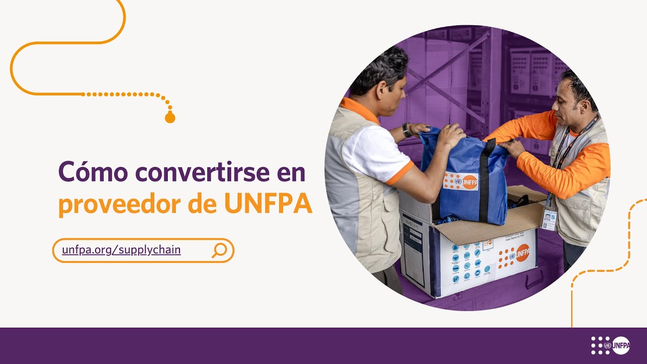 Cómo convertirse en proveedor de UNFPA